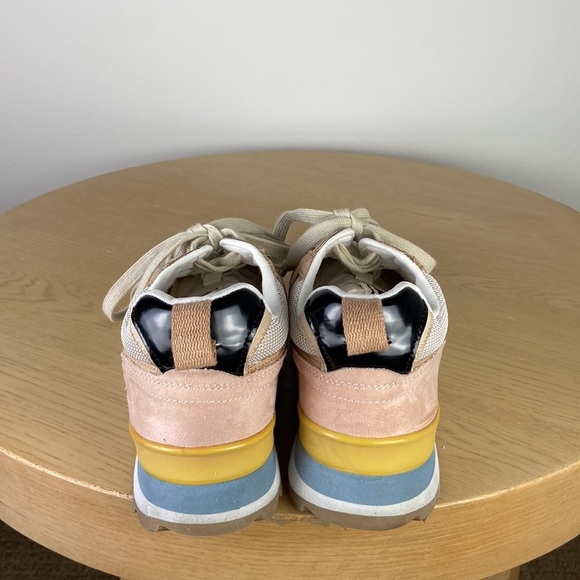 ShuShop Parker Women's 7 Peach Sneaker Summer Retro Sporty Colorful Comfortable - Picture 5 of 8